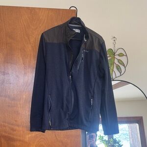 Navy and Black Orvis Full-Zip Jacket